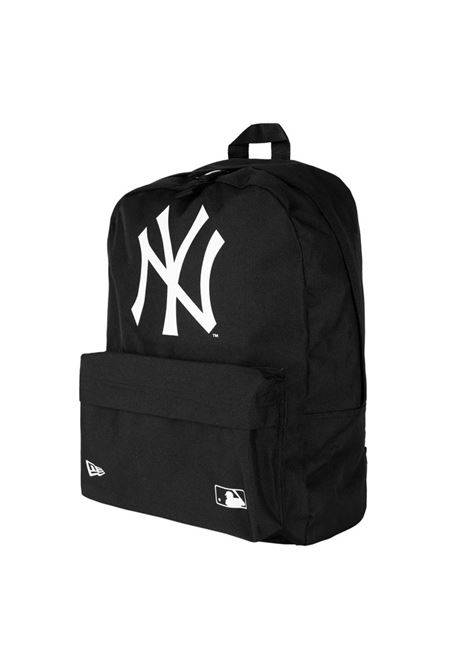 black nylon backpack NEW ERA | 11942042STADIUMBAG-BLACK